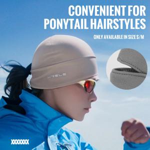 WRELS 따뜻한 겨울 모자 부드러운 폴라 플리스 모자 두꺼운 방풍 모자 야외 비니 러닝 스키 모자 남여 남녀 공용에 적합