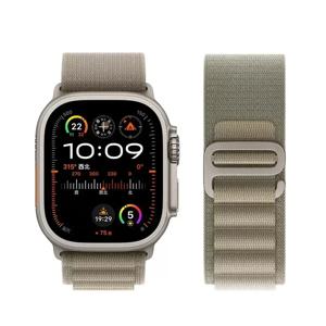 Apple Watch 밴드용 알파인 스트랩 44mm 40mm 49mm 45mm 41mm 38mm 42mm 나일론 팔찌 Iwatch Ultra 2 시리즈 9 3 4 5 6 7 8 SE 벨트