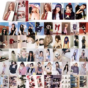 55 개/대 TWICE Photocard 새 앨범 The Feels 고품질 HD 사진 LOMO 카드 사진 팬 선물