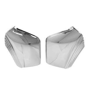 Honda Goldwing GL1500 용 Chrome L&R 백미러 트림 커버 ALL GL 1500 1988-2000 미러 백 액센트 쉘-붐