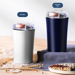 2025 새로운 소형 전기 그라인딩 머신 곡물 분쇄기 커피 그라인더 스테인레스 스틸 견과류 콩 곡물 밀 허브 주방