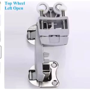 슬라이딩 이중 접이식 문 걸이 휠 롤러 힌지 교체 부품