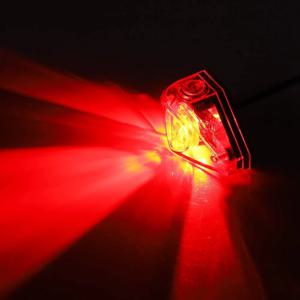 【마지막 기회!】Ebike 브레이크 후방 조명 전기 자전거 테일 라이트 DC6V 12V 24V 36V 48V 60V LED Ebike 라이트 전기 자전거 램프