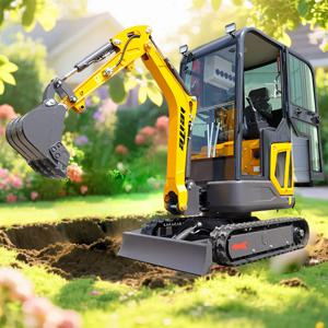 1.6톤 미니 크롤러 굴삭기 제조업체 굴착기 1600kg 농업용 맞춤형 유로 5 EPA 정원용 미니 굴삭기 판매