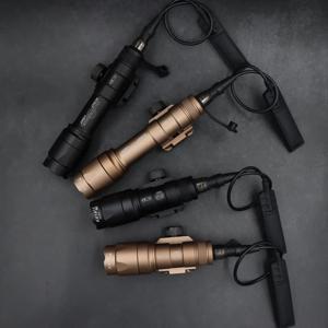 Surefire PEQ15 M300/M600 손전등(AXON 이중 기능 원격 압력 스위치 포함) 20mm 레일용 사냥 전술 에어소프트 라이트