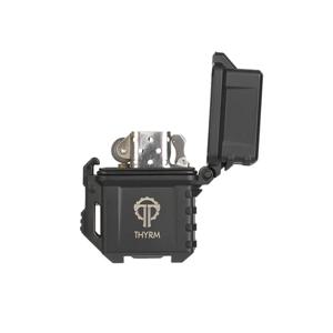 전술 몰리 라이터 쉘 보관 케이스 라이터 컨테이너 주최자 홀더 Zippo 야외 캠핑 생존 EDC 도구