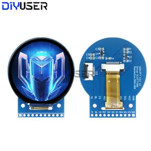 DIYUSER 1.53 인치 라운드 TFT LCD 디스플레이 360x360 ST77916 스마트 시계 DIY 용 QSPI 인터페이스 컬러 스크린