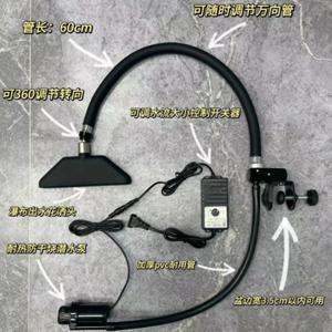 폭포 샤워헤드 삼방 밸브 수도관 헤어 케어 물 순환 샴푸 전문 헤어 살롱 헤드 테라피