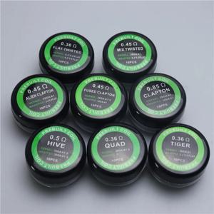 FATUBE 롤 형태의 난방 와이어 난방 장비용 10개/박스 쿼드 타이거 믹스 트위스트 플랫 믹스 트위스트 에일리언