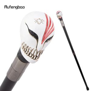 화이트 레드 레진 스파이더 해골 머리 지팡이 코스프레, 스팀펑크 및 일상용 디럭스 박스 포함 94cm