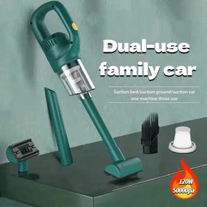 샤오미 120W 차량용 먼지 제거기 50000PA 강력한 진공 청소기 2000MAH 무선 진공 청소기 휴대용 청소기