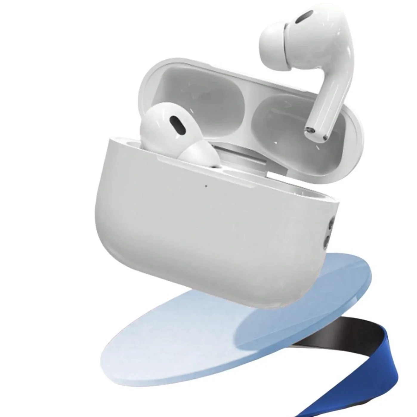 새로운 TWS 인이어 무선 이어폰, HD 스테레오 사운드, 노이즈 캔슬링, 선명한 통화, 터치 컨트롤, 긴 배터리 수명, 편안한 디자인