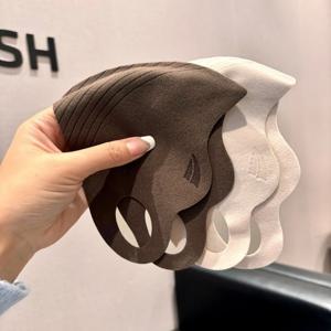 일체형 디자인 따뜻한 얼굴 마스크 따뜻한 소재 고급스러운 미학 얼굴 보호 커버 편안한 무봉제 일체형 마스크