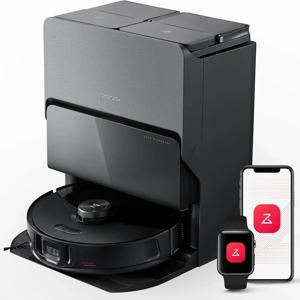 브랜드 뉴 로보락 S8 맥스V 울트라 로봇 청소기 & 소닉 물걸레 - 10000Pa 흡입력, 모서리까지 깊은 청소, 핫 에어 셀프 드라이