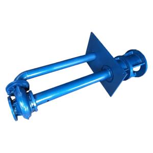 수중 오수 펌프, 폐수에서 슬러지를 펌핑하기 위한 수직 단일 단계 원심 펌프.