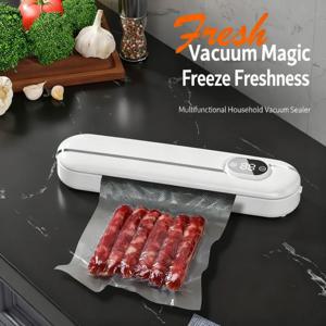 충전식 미니 무선 완전 자동 진공 포장기 가정용 소형 휴대용 식품 포장 플라스틱 밀봉기