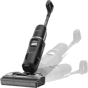 빠른 배송 티네코 플로어 원 S7 스트레치 울트라 무선 습식 건식 진공 청소기, 180 ° 평평하게 펼쳐지는 엉킴 방지 디자인, 50분 사용 가능