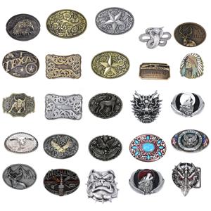 1pcs 럭셔리 독수리 스타 금속 멋진 벨트 버클 남자 unisex 서양 패션 버클 카우보이 cowgirls paracord 버클