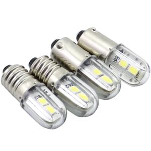 10pcs E10 Led 전구 Ba9s 6V T4w 1w 표시 등 6.3V 12V 24V 48V 60V 120V 220V 2835 4SMD