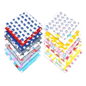 성인/어린이 만화 면 손수건 동물 과일 꽃 패턴 손수건 파티 캐주얼 핑크 블루 포켓 스퀘어 웨딩 손수건