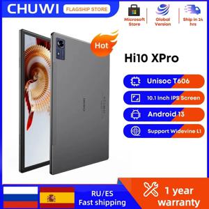 CHUWI Hi10X Pro 태블릿, 4G LTE, 안드로이드 13, Widevine L1, 10.1 인치 IPS 코어, Unisoc T606, 4GB RAM, 128GB ROM, 2.4G, 5G 와이파이, 7000Mah