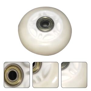 64mm 70mm 72mm 야외 인라인 하키 스케이트 바퀴 스케이트 롤러 스케이트 수하물 용 베어링 반짝이 바퀴가있는 고탄성