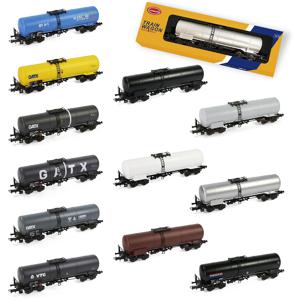 Evemodel 기차 왜건 HO 스케일 오일 탱크 자동차 1:87 모델 탱크 왜건 모델 철도 C8768