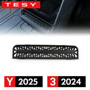 테슬라 신형 모델 Y 주니퍼 출시 2025 모델 3 하이랜드 2024 후면 에어벤트 배출구 커버 후면 보호 안티 블로킹