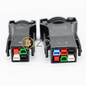Bitmain Miner P13 P33 Antminer S21 T21 KS5pro APW17 전원 공급 장치 충전 터미널 커넥터 용 앤더슨 플러그 전원 커넥터