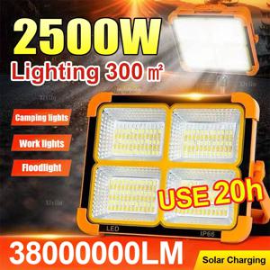 휴대용 태양 랜턴 LED 텐트 라이트 충전식 랜턴 비상 야간 시장 라이트 야외 캠핑 전구 램프 서치 라이트