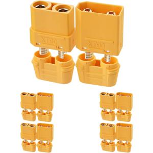 10PCS/5PAIRS XT90 XT-90 XT60 XT-60 XT30 XT-30 XT60H T 플러그 남성 여성 총알 커넥터 RC Lipo 배터리 쿼드 콥터 용 플러그