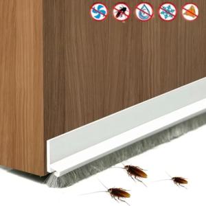 도어 바닥 씰 스트립 방풍 방음 도어 스윕 드래프트 스토퍼 컷터블 접이식 웨더 스트립 자체 접착식 음향 폼