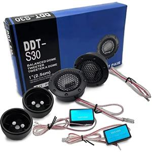 자동차 고충실도 스테레오 스피커 트위터-자동차 개조 자동차 오디오 실크 돔 트위터