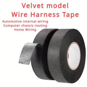 자동차 배선 하네스 플란넬 테이프 절연 테이프 두꺼운 고점도 전자 와이어 자동차 고온