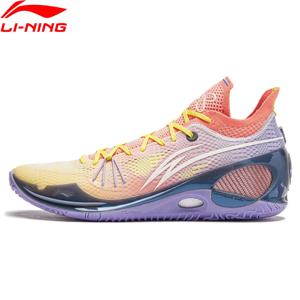 Li-Ning 남성용 WADE 808 3 ULTRA V2 프로페셔널 농구화 BOOM 스프링 힐 서포트 LiNing 내구성 게임 슈즈 ABAU047