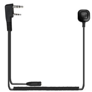 켄우드 바오펑 UV-5R UV-82 BF-888S Tyt Quansheng UV-K5 UV-K6 워키토키 K1, PTT 오디오 어댑터 케이블 포함, 2 핀-3.5mm