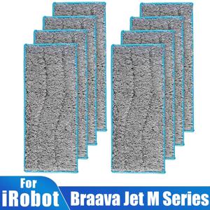 iRobot Braava Jet M6 로봇 진공 청소기 용 습식 걸레 패드, 세척 가능한 걸레 천 걸레 패드 교체 액세서리 부품