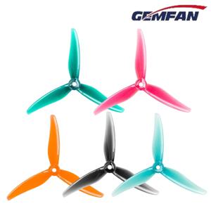 2 쌍 Gemfan 허리케인 51466 MCK V2 5 인치 3 블레이드 PC 프로펠러 2CW + 2CCW RC FPV 프리 스타일 드론 DIY 부품
