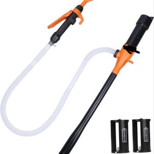 새로운 배터리 구동 전송 펌프 오토바이 자동차 가스 오일 펌프 흐름 제어 노즐 액체 가솔린 튜닝 연료 가솔린 펌프