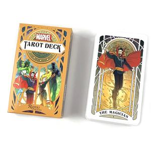 마블 타로 카드는 이 화려하게 그림이 그려진 타로 데크 예측 운세 카드 게임, 생일 선물로 미래를 살펴봅니다.