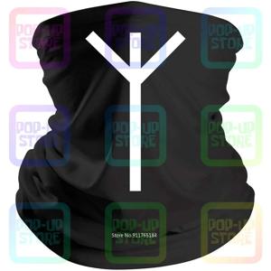 Algiz Rune 남녀공용 재미있는 인쇄 반다나 얼굴 마스크 스카프, 목 각반 헤드 밴드