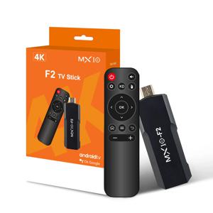 TV 스틱 1gb 8gb 1 단위 안드로이드 2024 stb mx10 F2 tv 상자 안드로이드 4k eu 안드로이드 tv 스틱