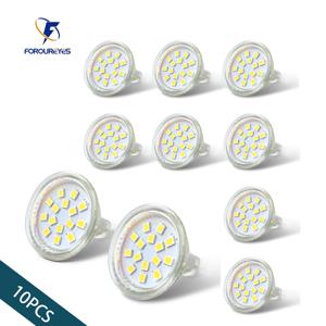 10pcs MR11 Led 전구 AC12V 5W 깜박임 없음 120 학위 2835smd 15leds GU4 미니 스포트라이트 거실 할로겐 빛 교체