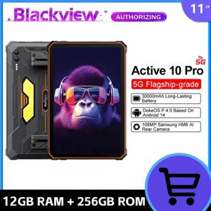 월드 프리미어 Blackview Active 10 Pro 견고한 태블릿, 5G MTK 7300, 11 인치 FHD + 디스플레이, 12GB 512GB, 30000mAh 배터리, 108MP 카메라