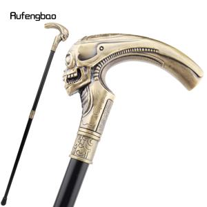 구리 긴 머리 해골 장식 스틱 - 코스프레, 스팀펑크 및 의상 파티를 위한 36