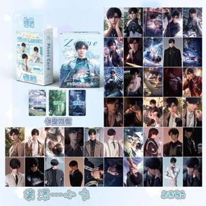 50 개/대 사랑과 Deepspace 게임 레이저 Lomo 카드 Caleb Sylus Zayne Xavier 캐릭터 HD Photocard 팬 컬렉션 카드