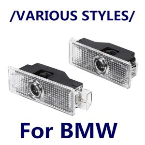 2PCS E60 E46 E61 F07 F10 F11 F18 E63 E65 E90 E92 E93 E91 F30 LED 자동차 도어 프로젝터 환영 유령 그림자 조명 액세서리