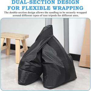 사진용 샌드백 무게 1680D용 샌드백 해변 피트니스 운동 요가 운동 이벤트용 옥스포드 헤비 듀티 새들백