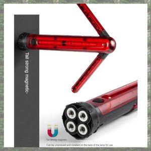 교통 스틱, Led 교통 안전 배턴, 신호 비상 도로 플레어, 확장 가능한 블레이드 휴대용 Led 경고등