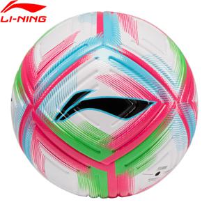 Li-Ning 남여 T4000 축구 공 전문 경쟁 크기 5 TPU + TPE 비팽창 야외 실내 스포츠 축구 공 AFQV003